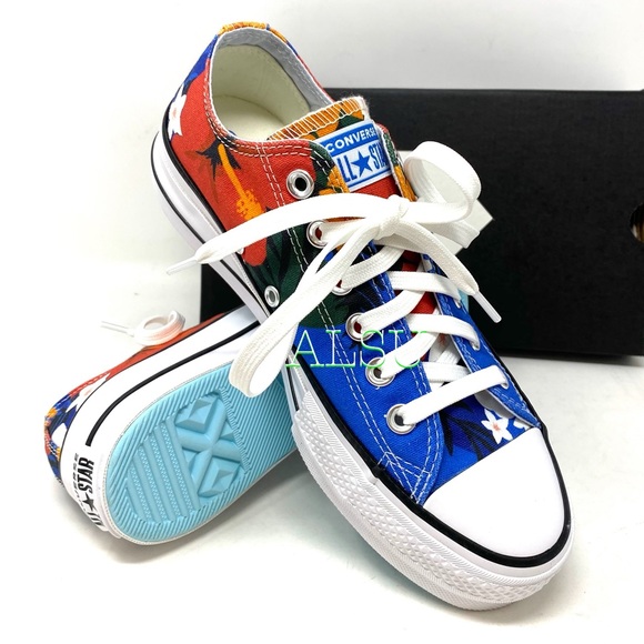 Converse Ctas Lift Low Canvas Totally Blue Women - Picture 10 of 10